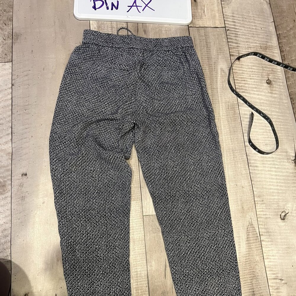Michael Kors silky joggers. 2. Navy/White patterned. bin ax
